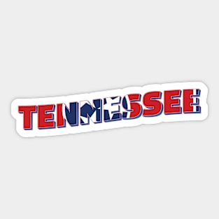 Tennessee vintage style retro souvenir Sticker